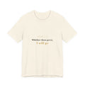 Whither Thou Goest — Ruth 1:16 Scripture Tee · Light