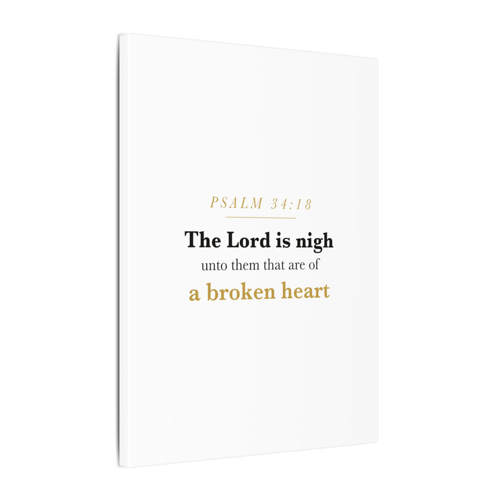 Psalm 34:18 — Near to the Brokenhearted