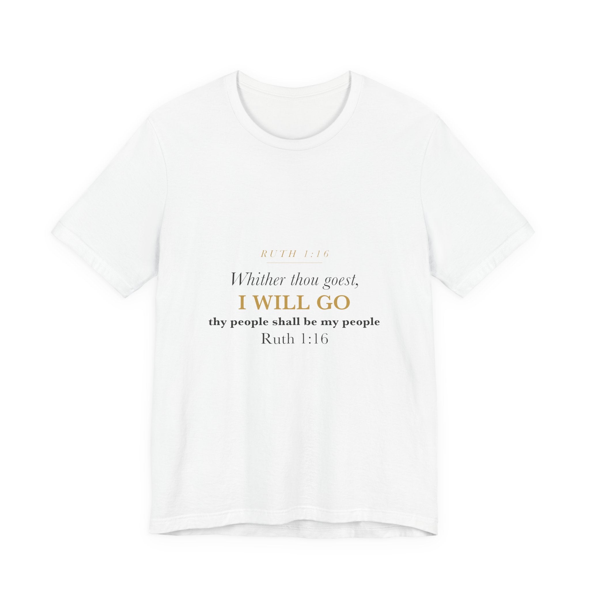 Mother of the Bride Shirt Ruth 1:16 Whither Thou Goest Christian Wedding Keepsake Tee Gift