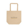 The Lord Bless Thee — Numbers 6:24 Scripture Canvas Tote
