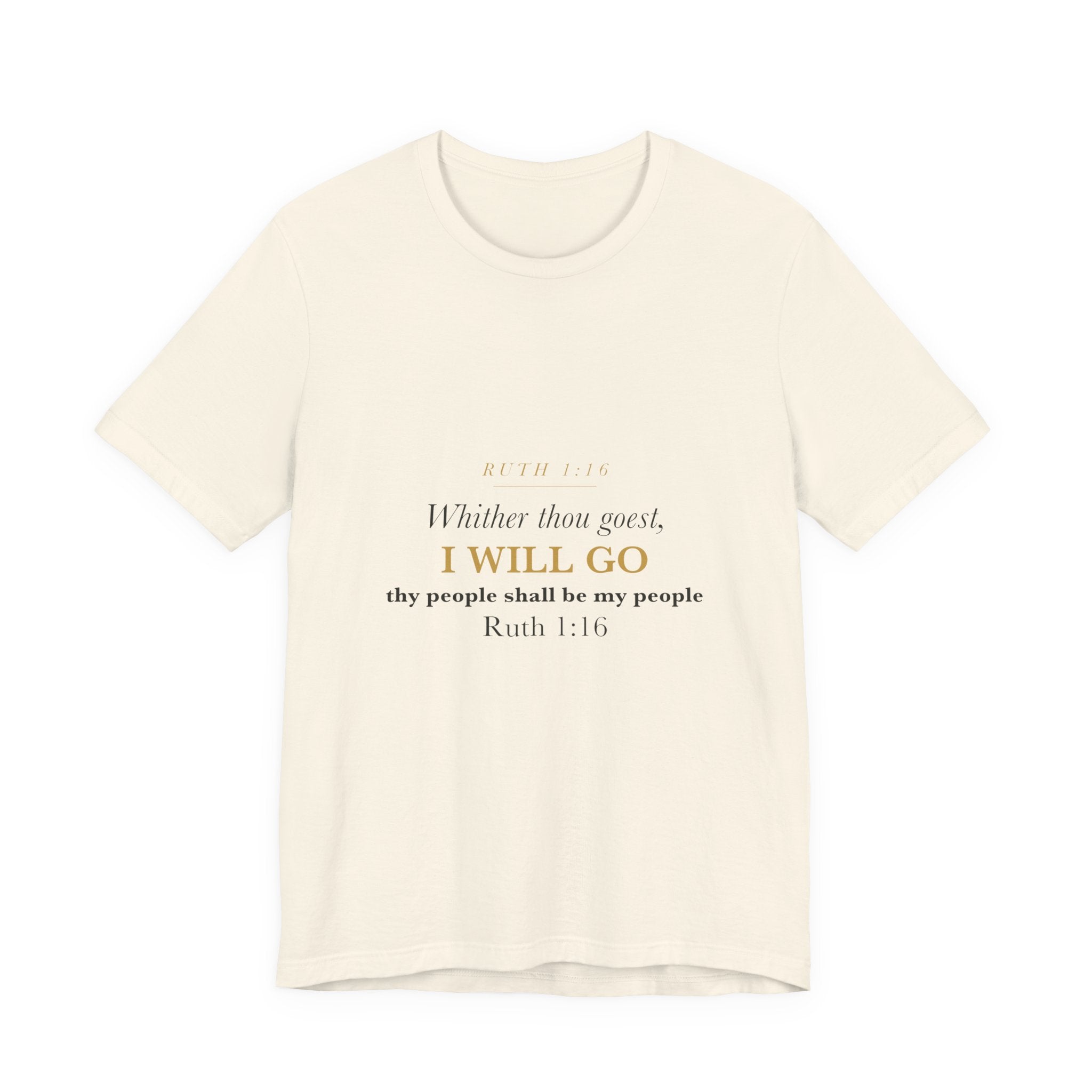 Mother of the Bride Shirt Ruth 1:16 Whither Thou Goest Christian Wedding Keepsake Tee Gift