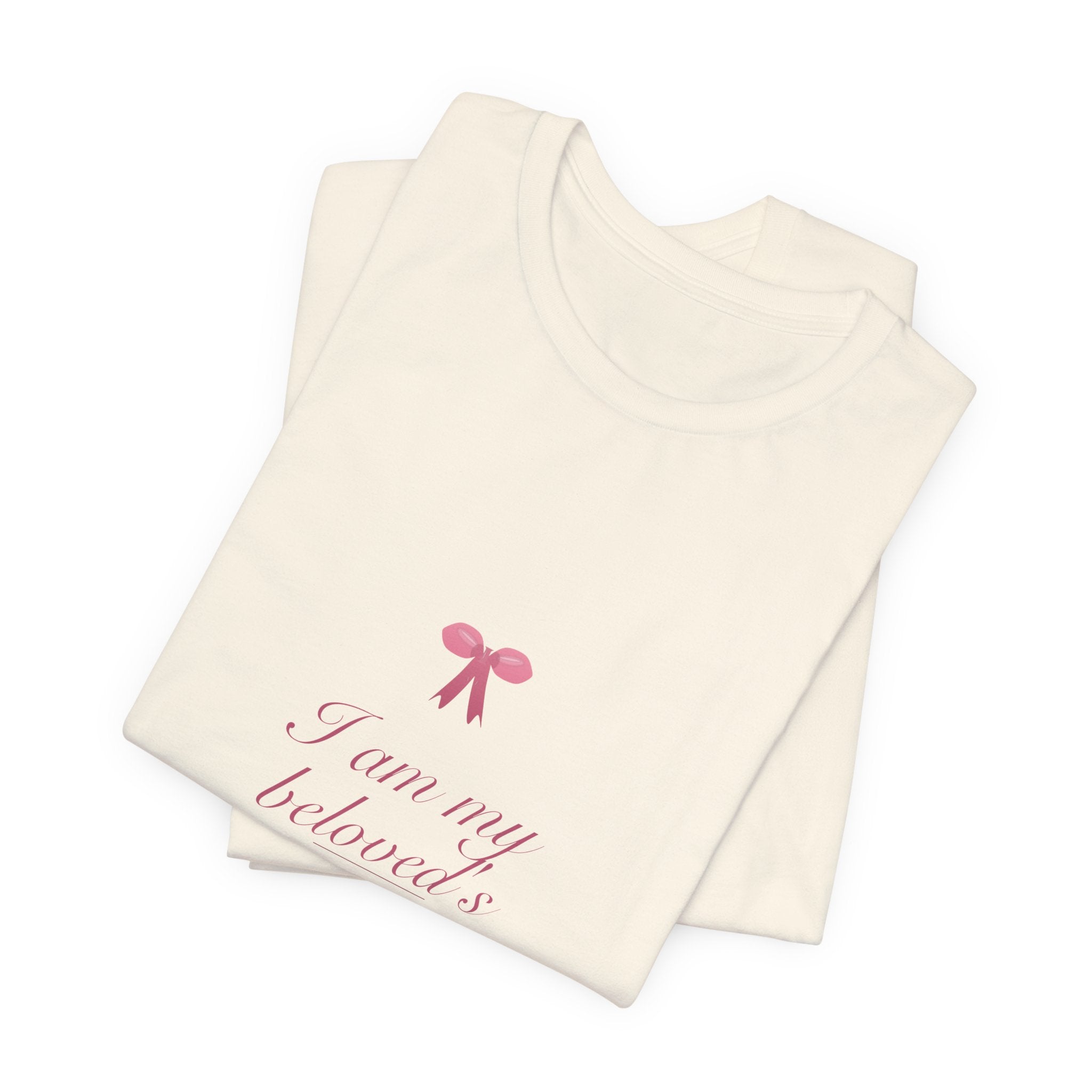 I Am My Beloved's Shirt, Coquette Christian Tee, Soft Girl Faith Aesthetic, Bible Verse Bridal