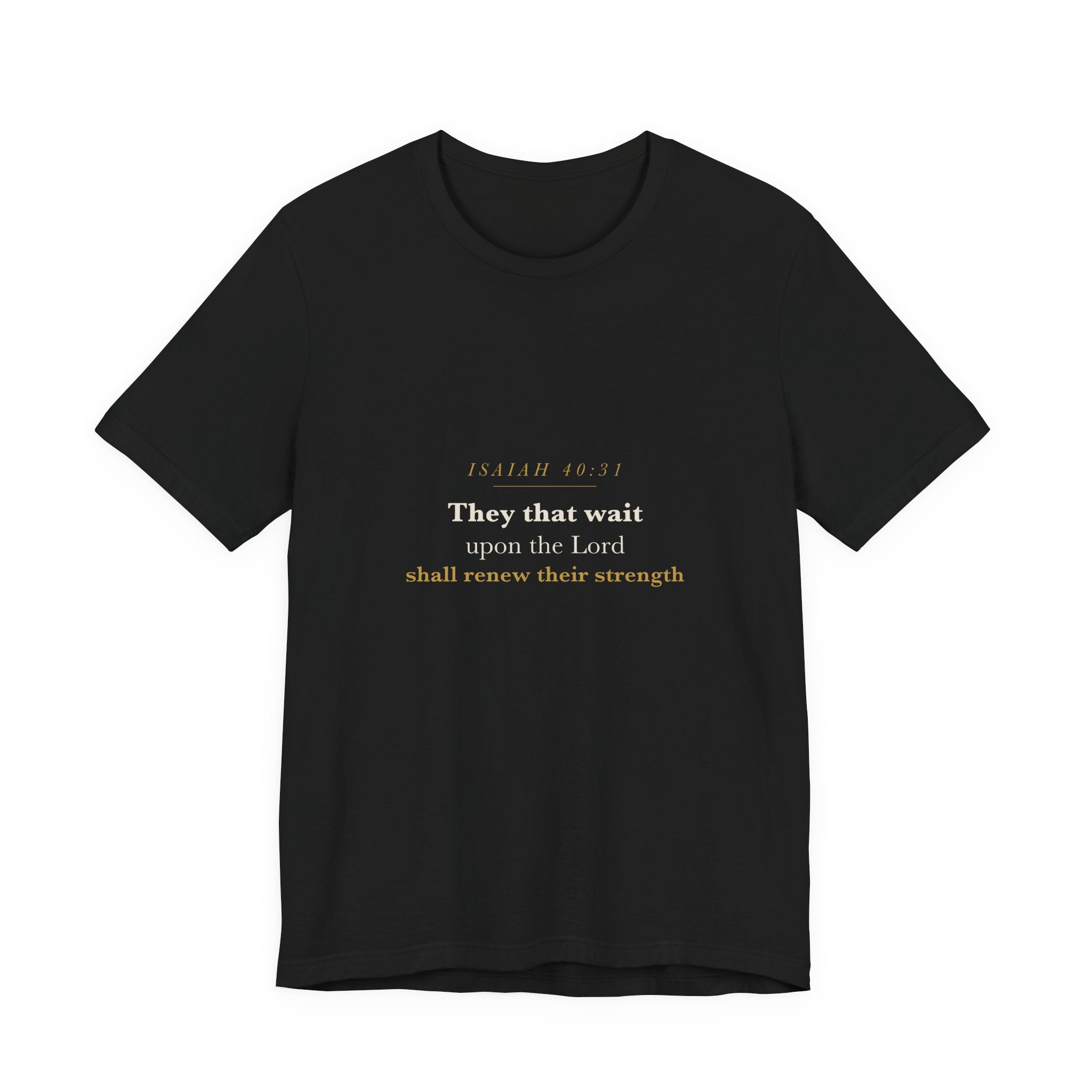 Isaiah 40:31 Scripture Tee — Renew Their Strength