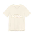 I Know the Thoughts I Think — Jeremiah 29:11 Scripture Tee · Light