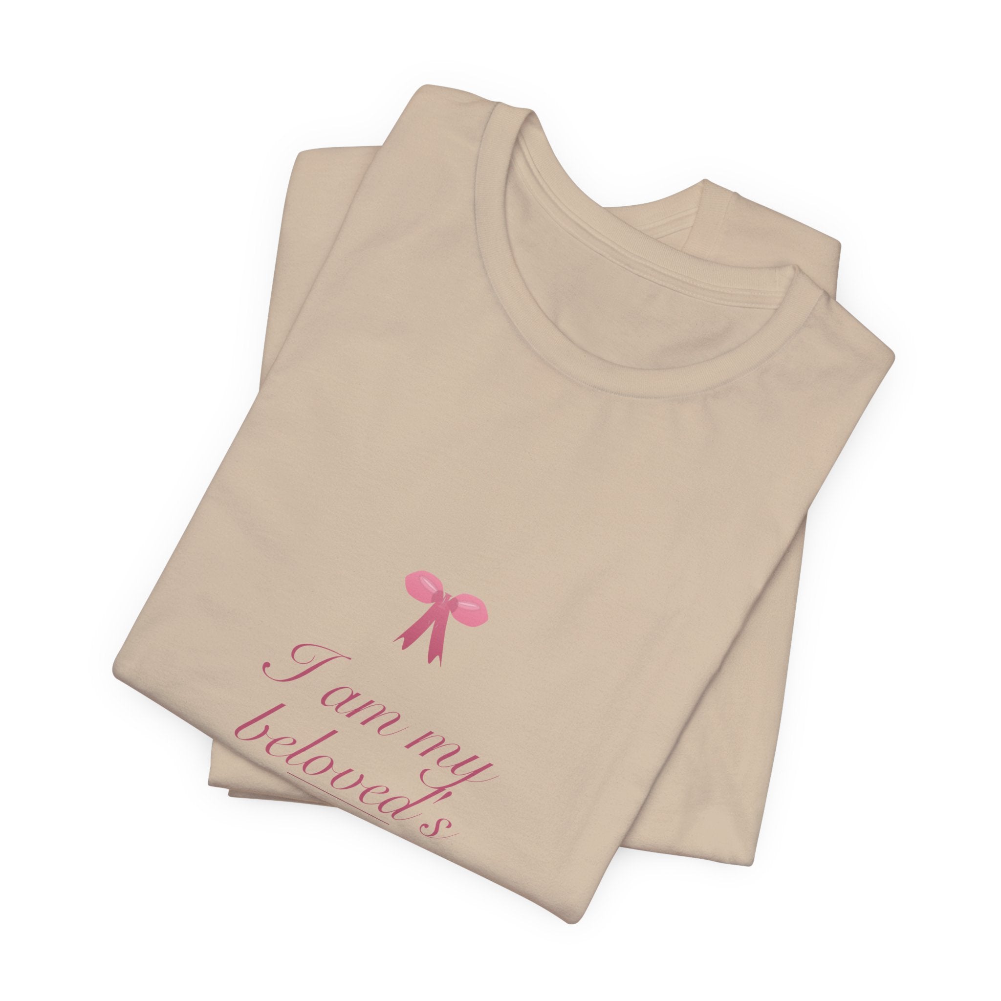 I Am My Beloved's Shirt, Coquette Christian Tee, Soft Girl Faith Aesthetic, Bible Verse Bridal