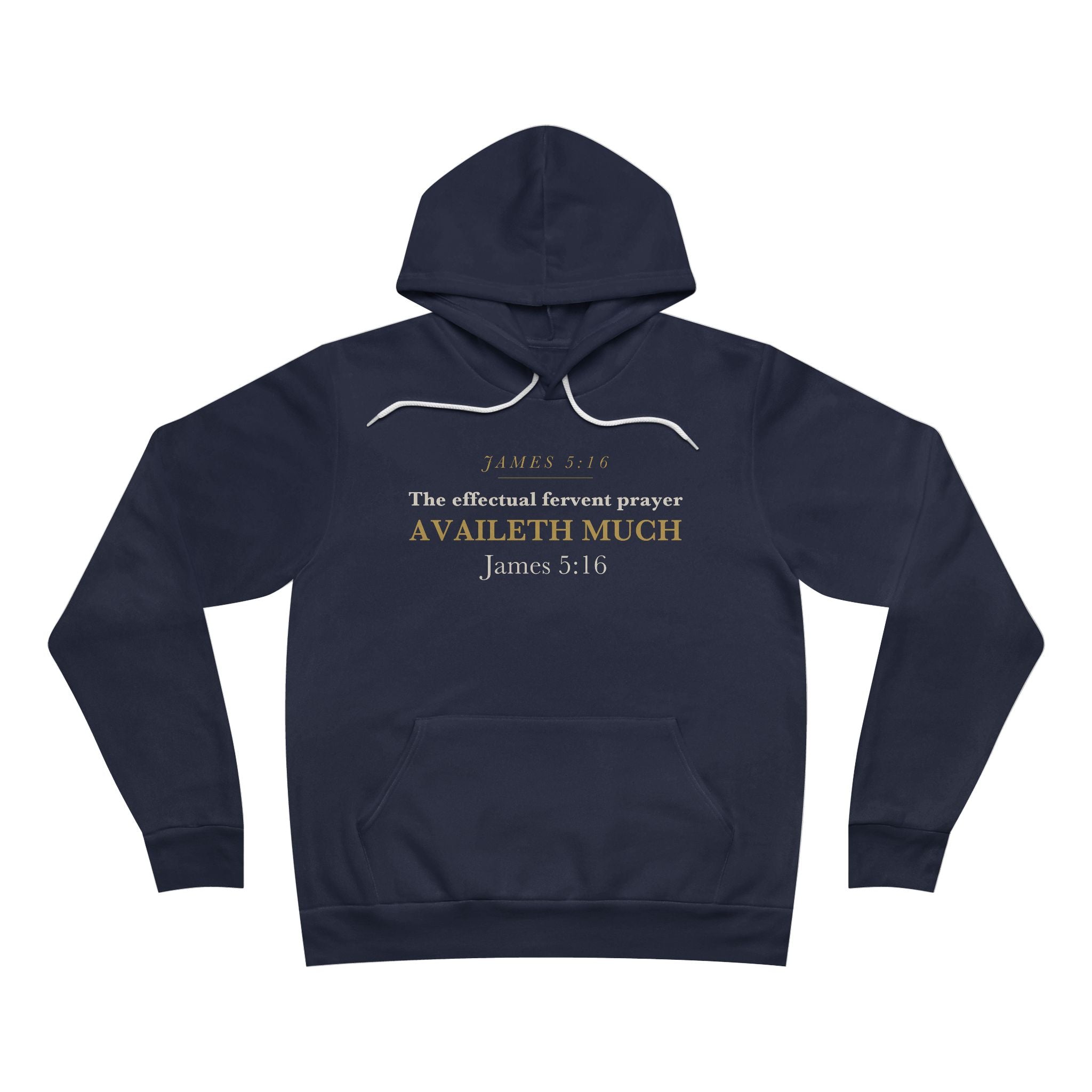 Effectual Fervent Prayer James 5:16 Prayer Warrior Intercessor Christian Hoodie