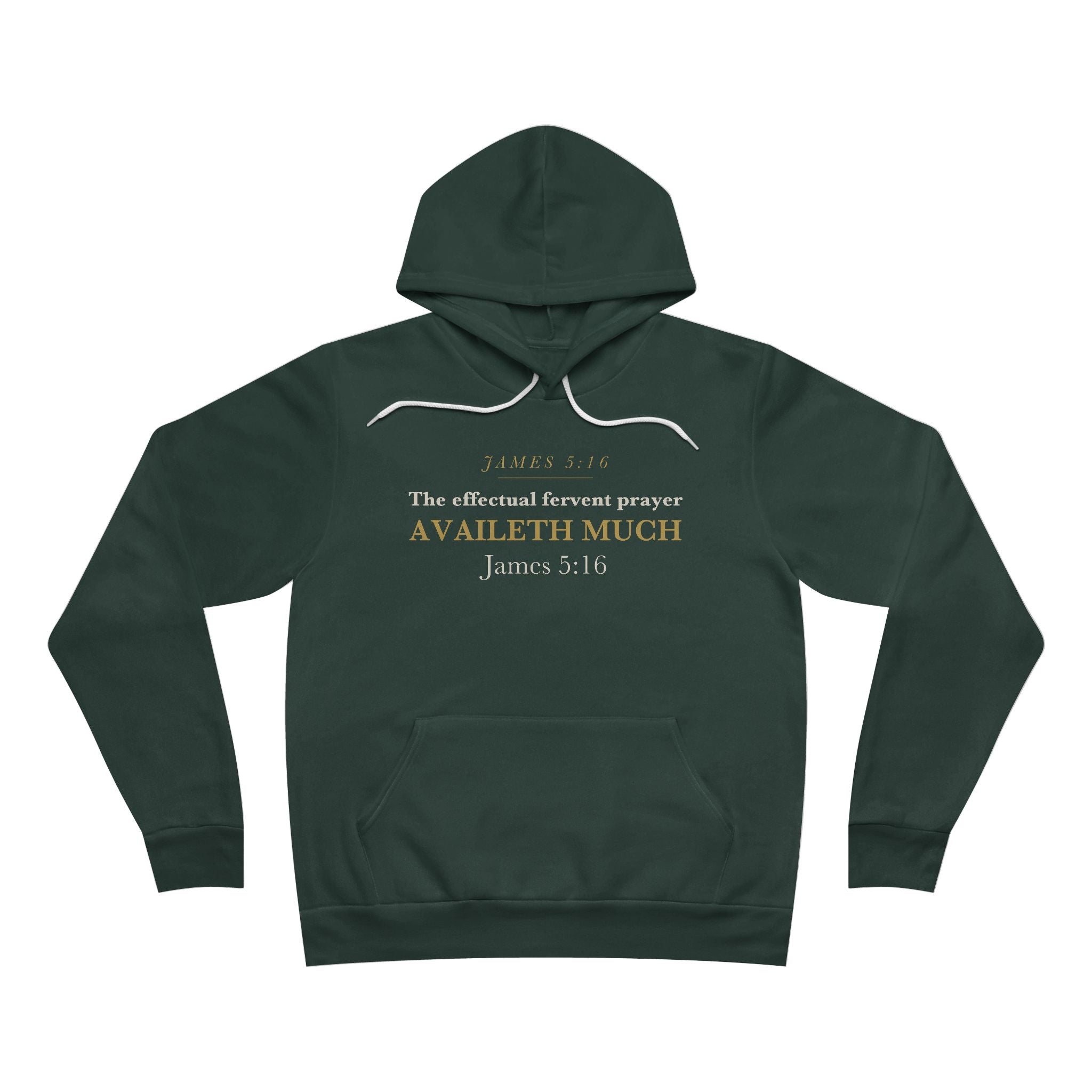 Effectual Fervent Prayer James 5:16 Prayer Warrior Intercessor Christian Hoodie