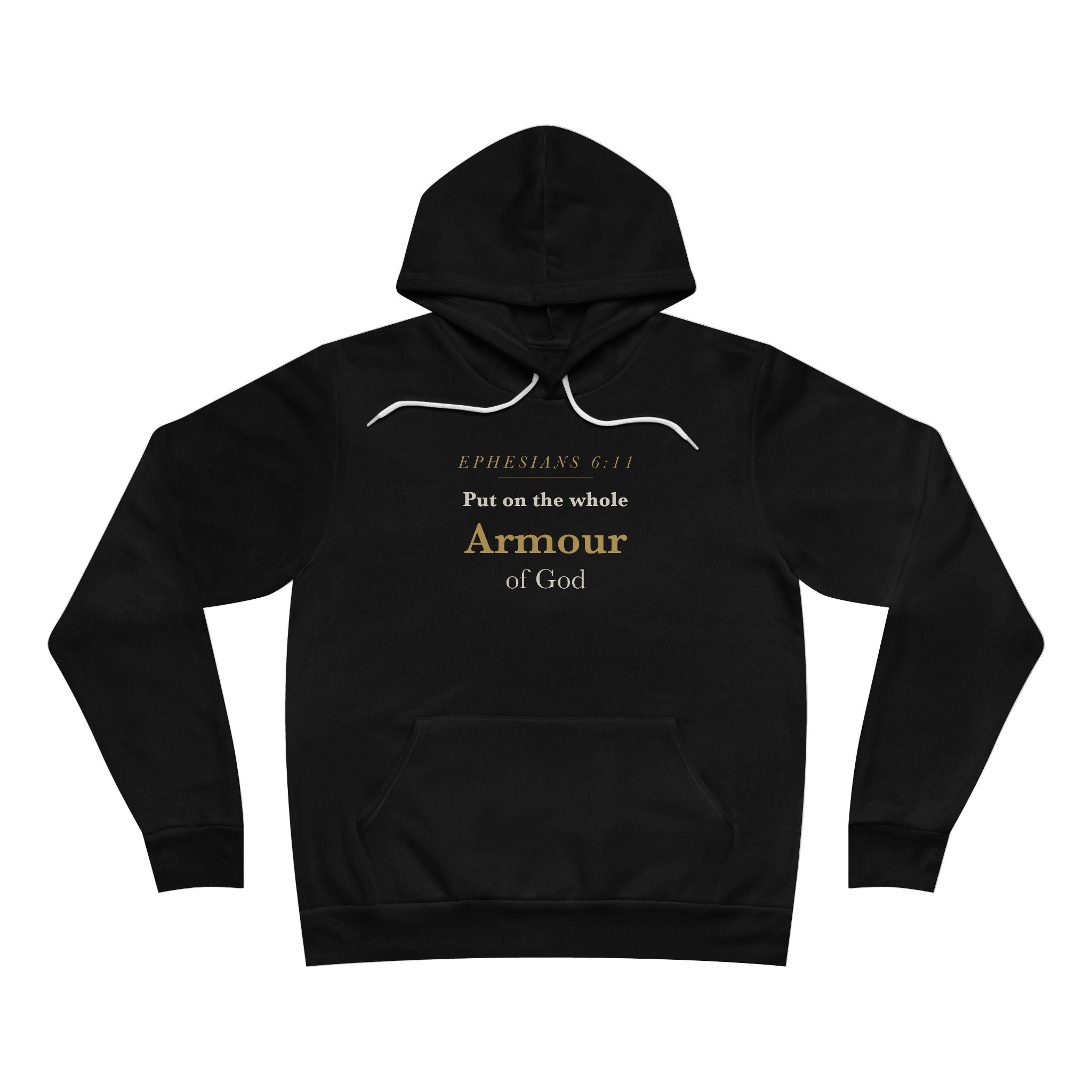 Armor of God Shield & Sword Hoodie — Ephesians 6:11