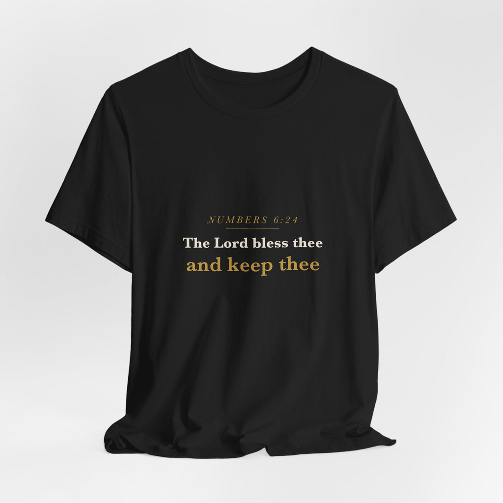 The Lord Bless Thee — Numbers 6:24 Scripture Tee