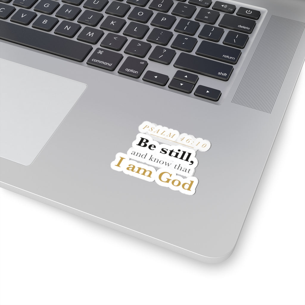 Be Still Scripture Sticker — Psalm 46:10