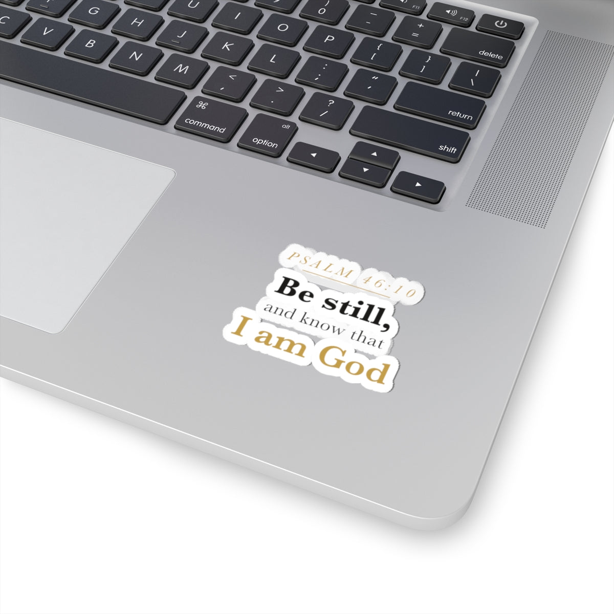 Be Still Scripture Sticker — Psalm 46:10