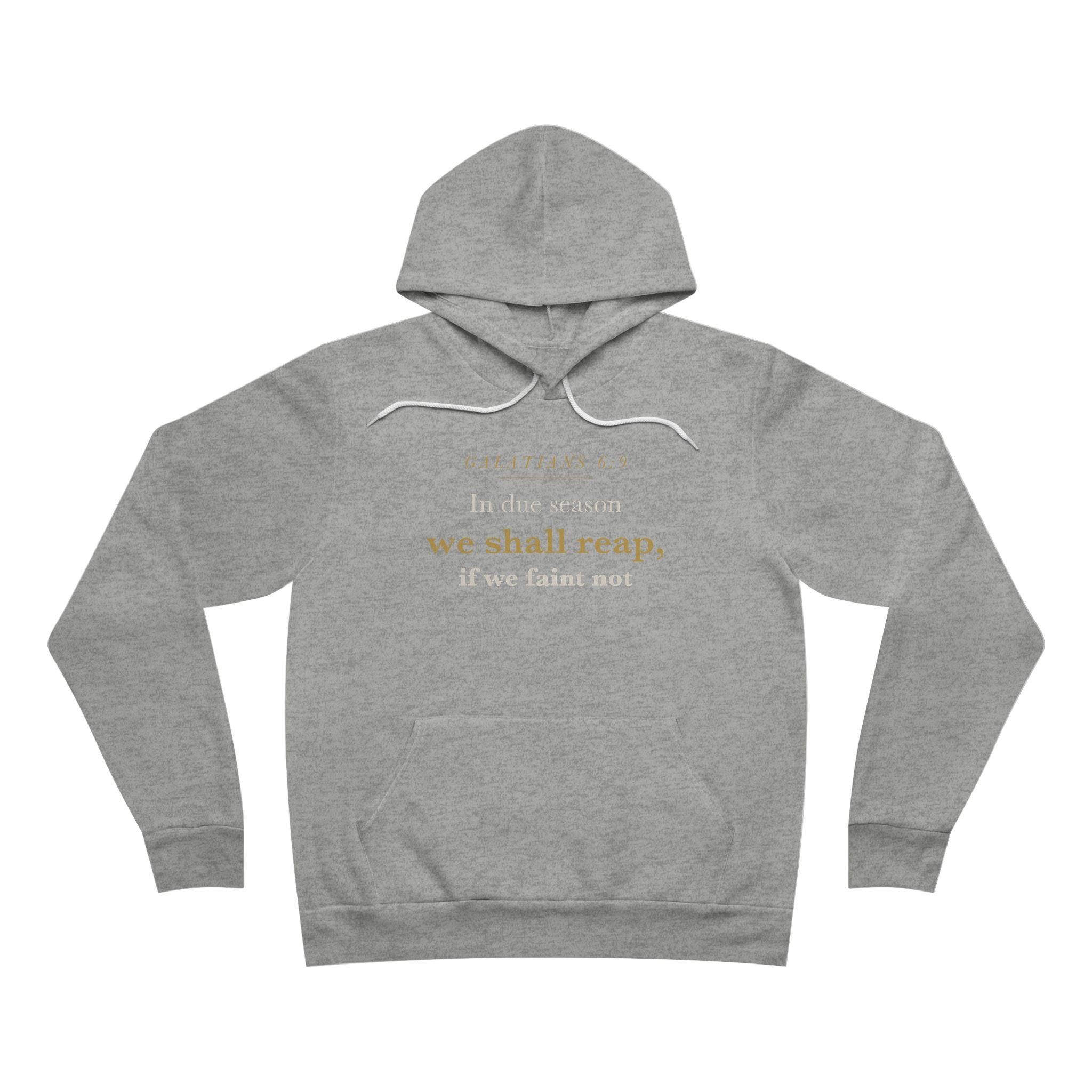 Sobriety Gift Christian One Year Sober — In Due Season We Shall Reap, Galatians 6:9 Recovery Hoodie