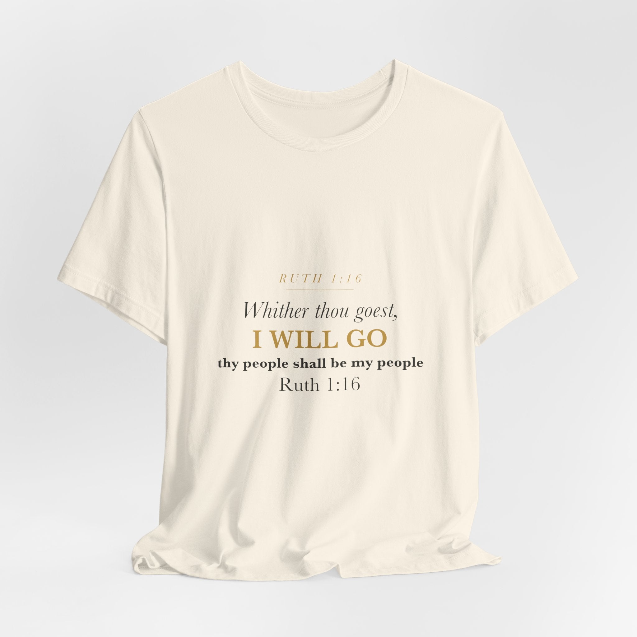 Mother of the Bride Shirt Ruth 1:16 Whither Thou Goest Christian Wedding Keepsake Tee Gift