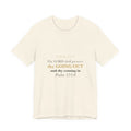 Thy Going Out and Thy Coming In Psalm 121:8 Off to College Gift Tee | Elegant Christian Shirt for Graduate Leaving Home