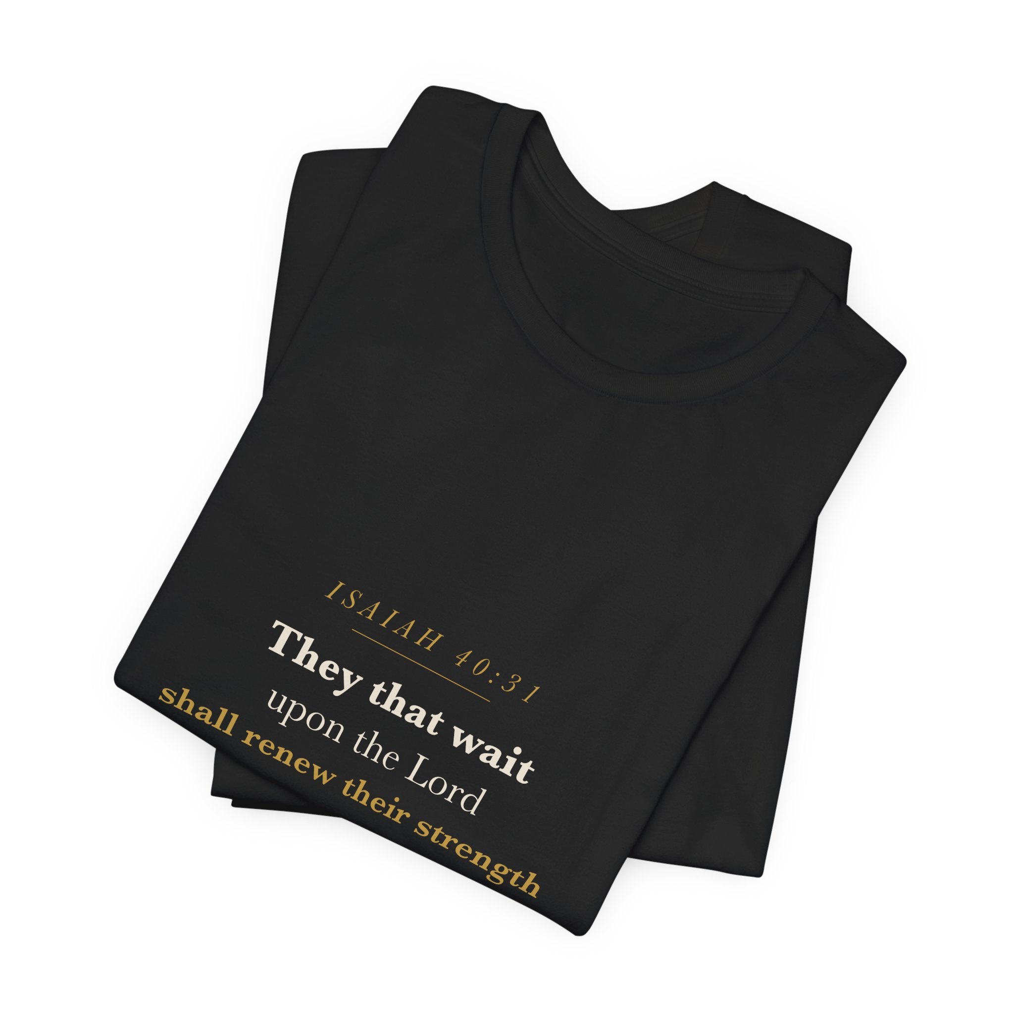 Isaiah 40:31 Scripture Tee — Renew Their Strength
