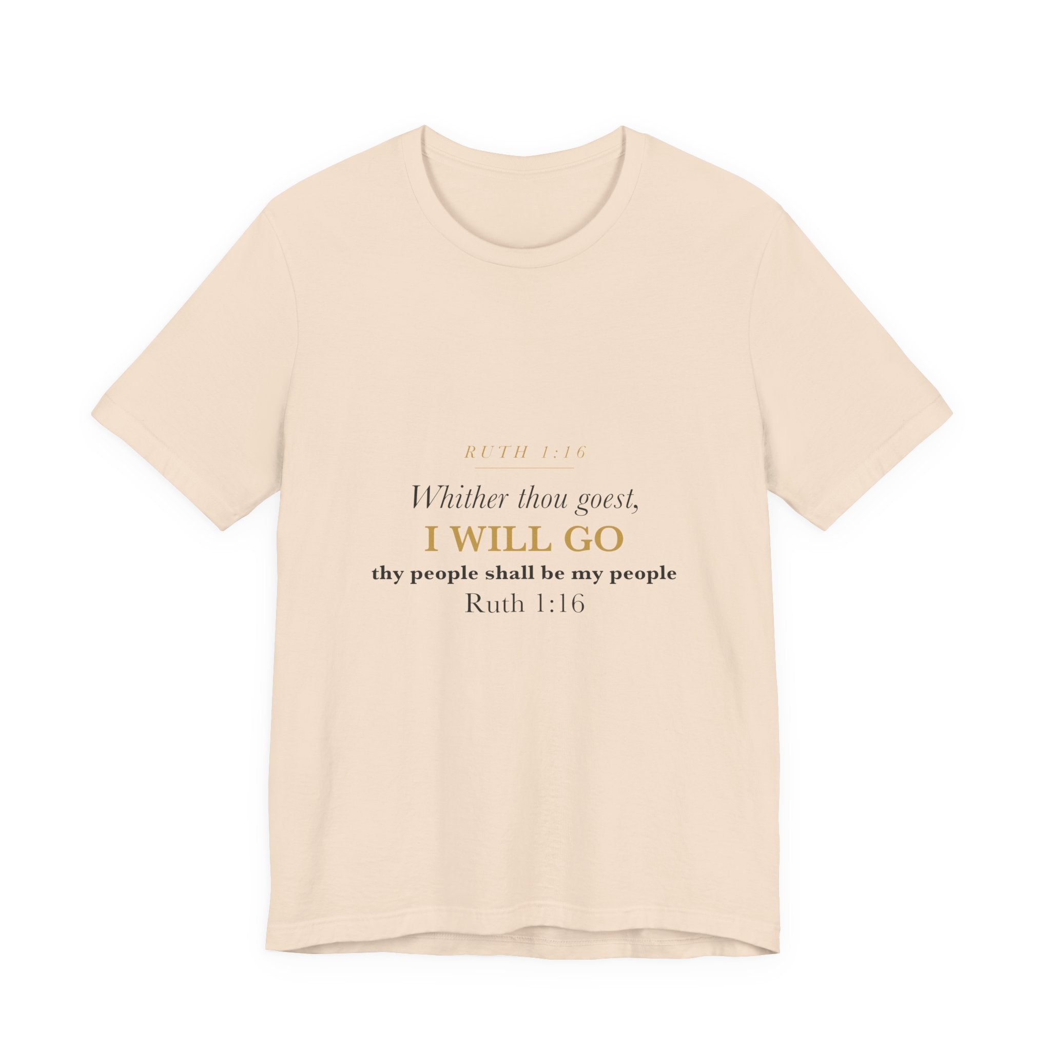 Mother of the Bride Shirt Ruth 1:16 Whither Thou Goest Christian Wedding Keepsake Tee Gift