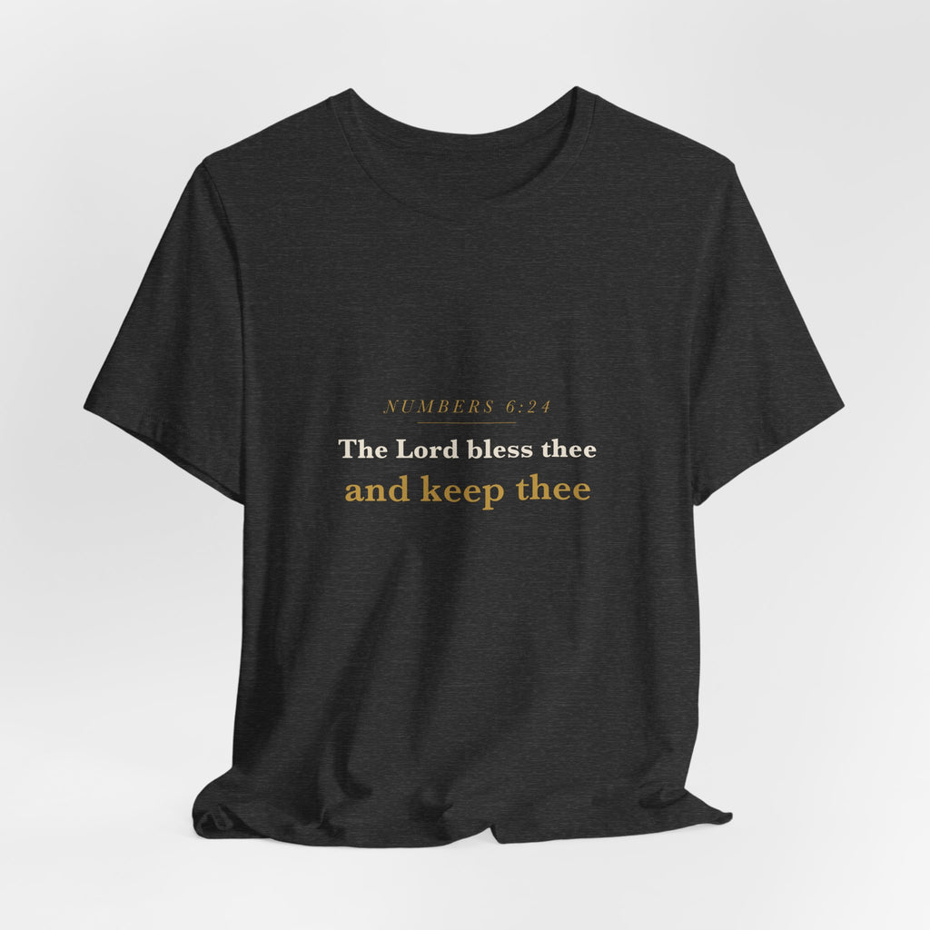 The Lord Bless Thee — Numbers 6:24 Scripture Tee
