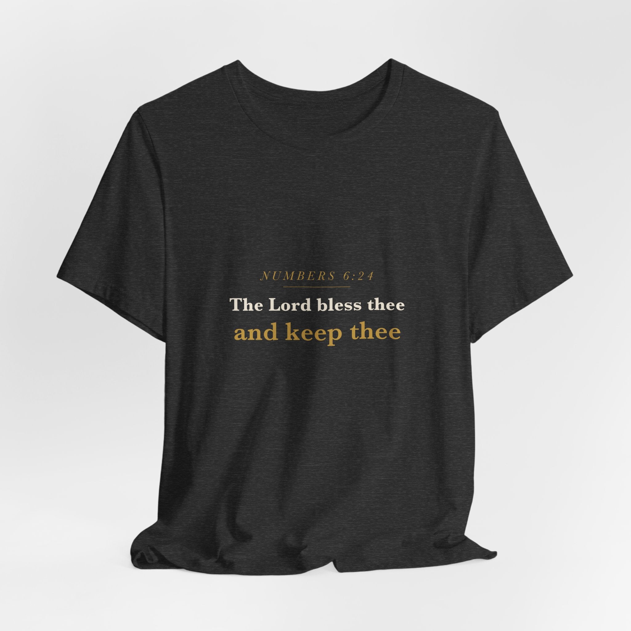 The Lord Bless Thee — Numbers 6:24 Scripture Tee