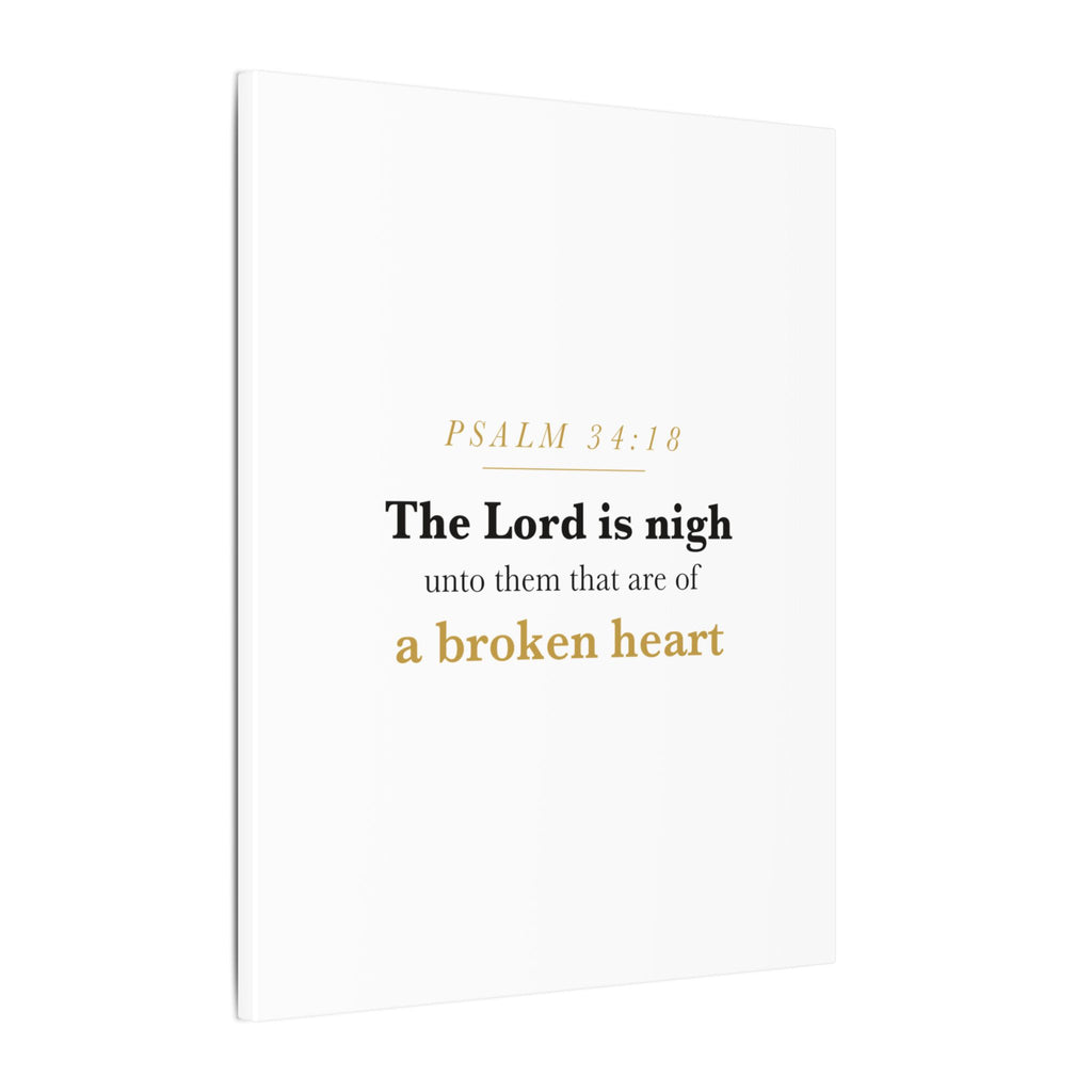 Psalm 34:18 — Near to the Brokenhearted
