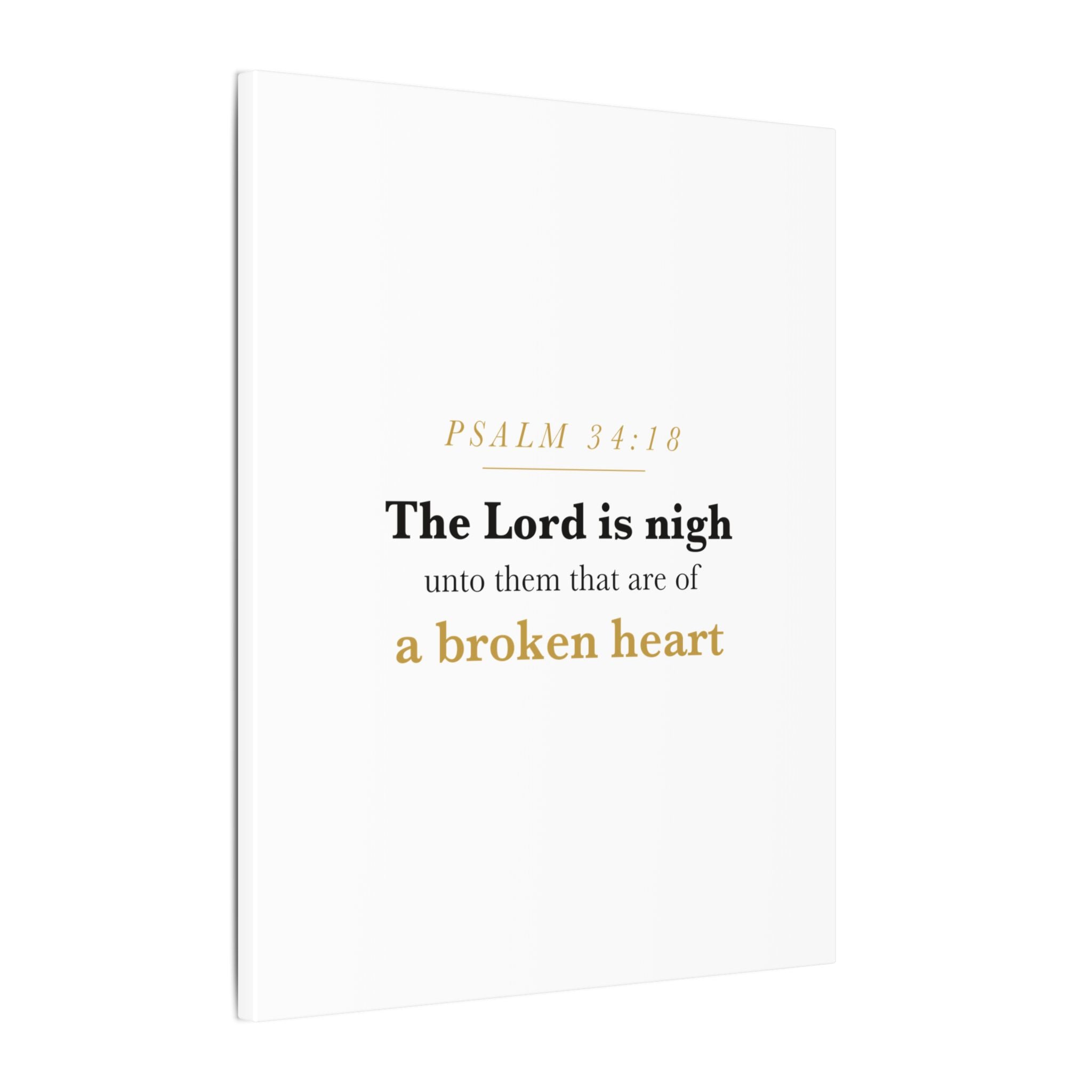 Psalm 34:18 — Near to the Brokenhearted