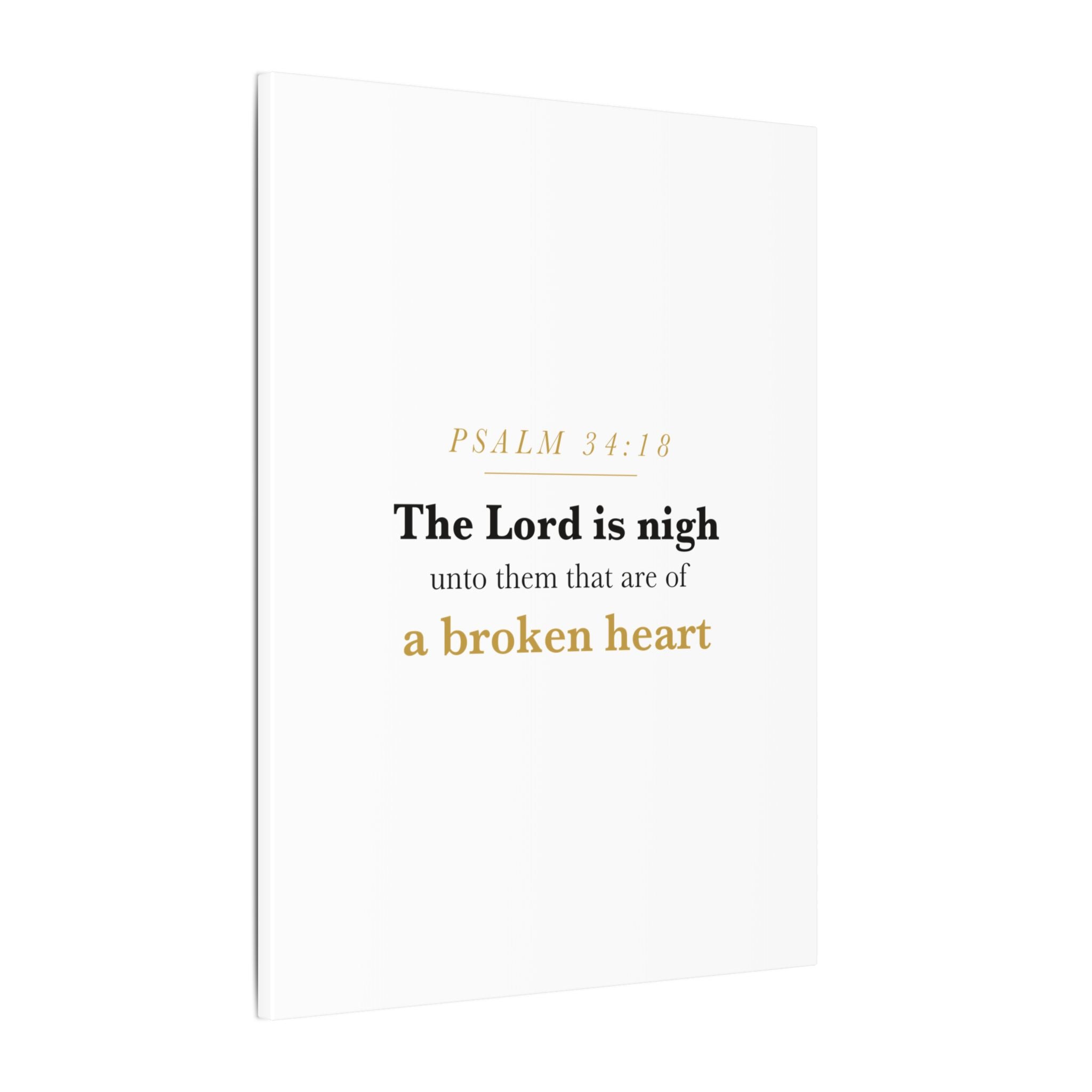 Psalm 34:18 — Near to the Brokenhearted