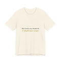 The Lord Is My Shepherd — Psalm 23:1 Scripture Tee · Light