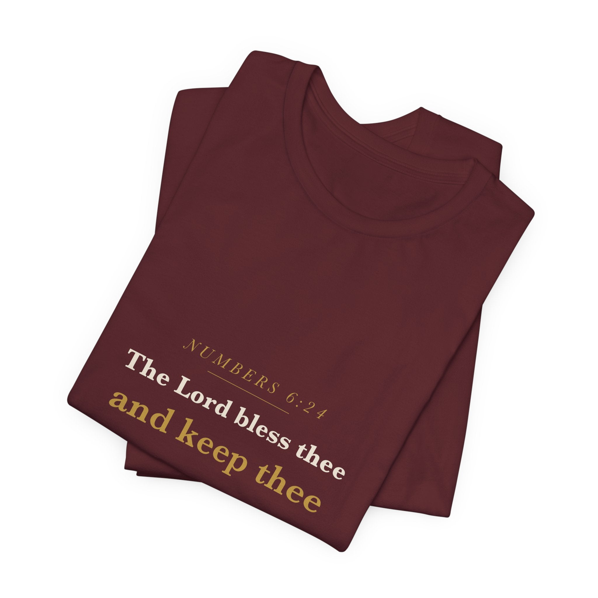 The Lord Bless Thee — Numbers 6:24 Scripture Tee