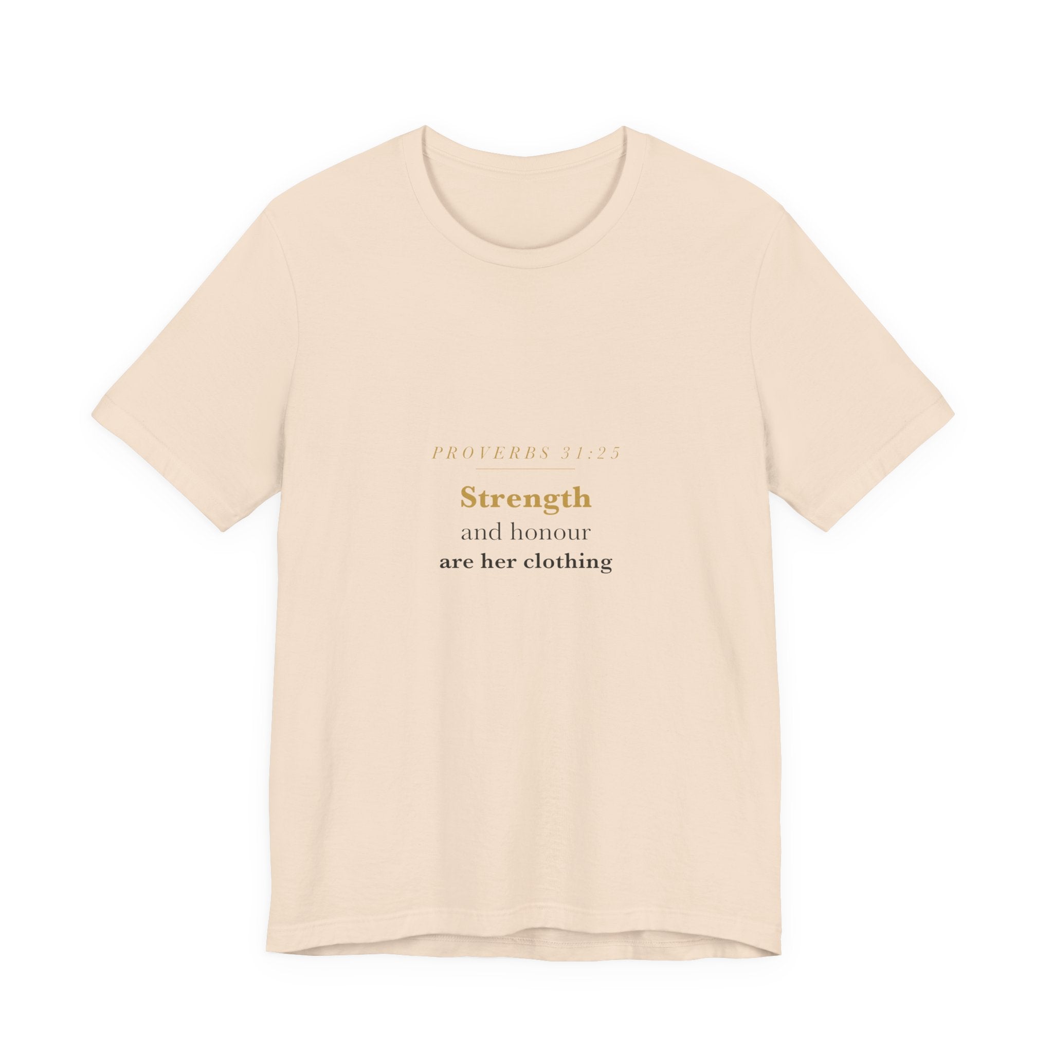 Proverbs 31:25 — Strength & Honour Wildflower Relaxed Tee