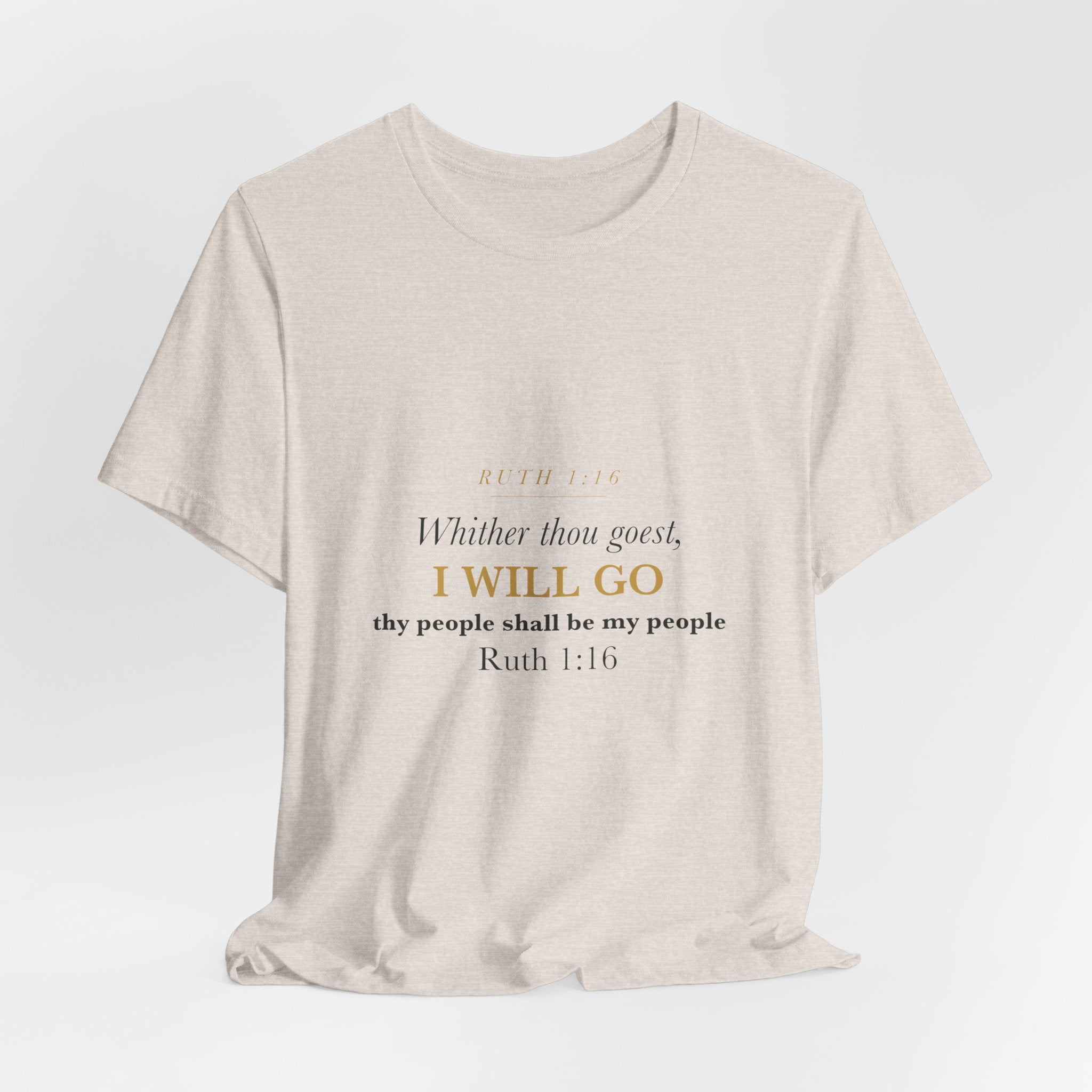 Mother of the Bride Shirt Ruth 1:16 Whither Thou Goest Christian Wedding Keepsake Tee Gift