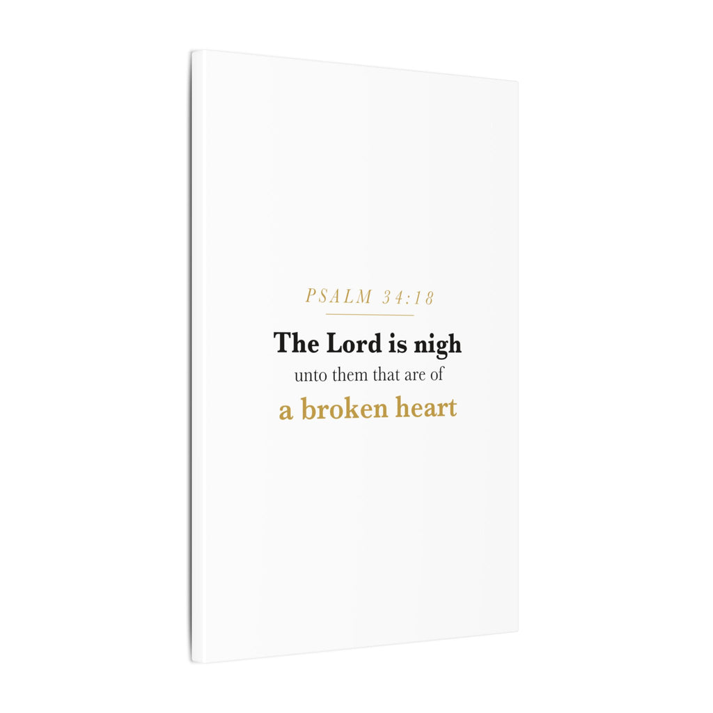 Psalm 34:18 — Near to the Brokenhearted