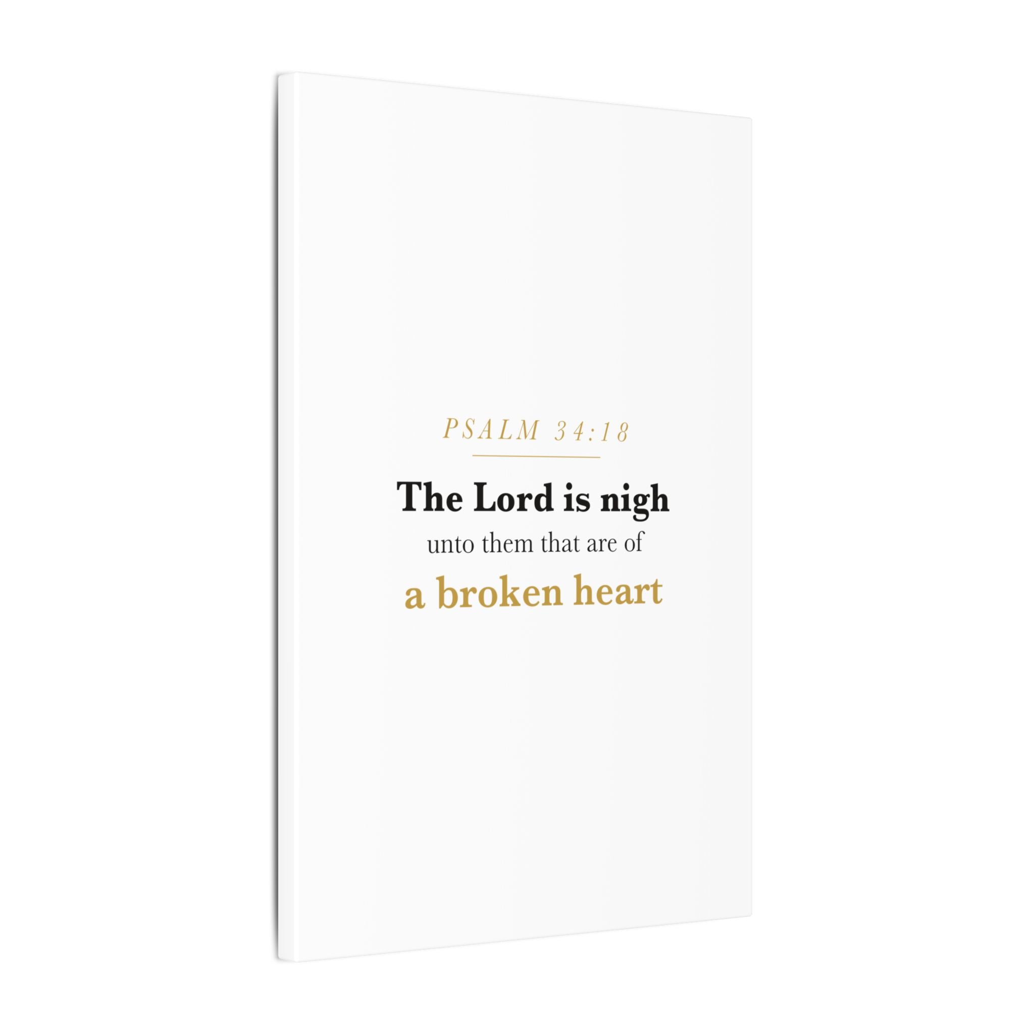 Psalm 34:18 — Near to the Brokenhearted