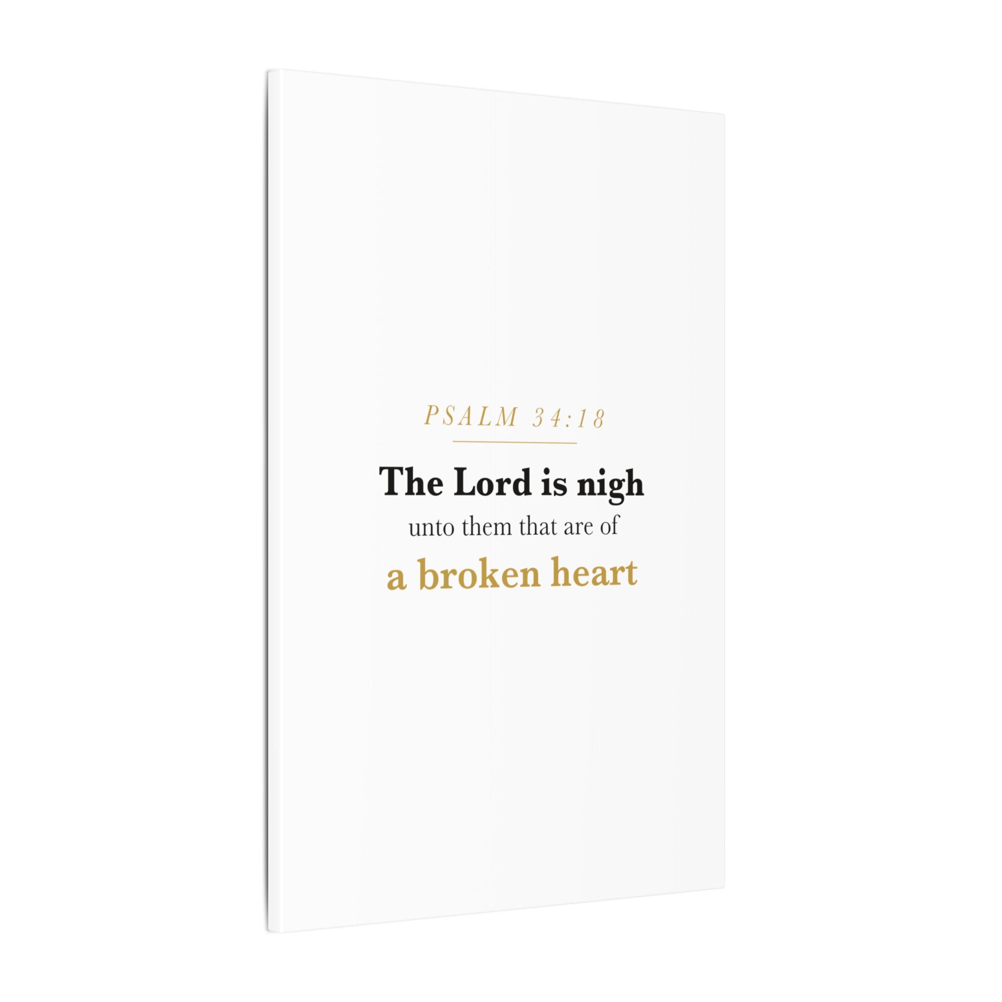 Psalm 34:18 — Near to the Brokenhearted