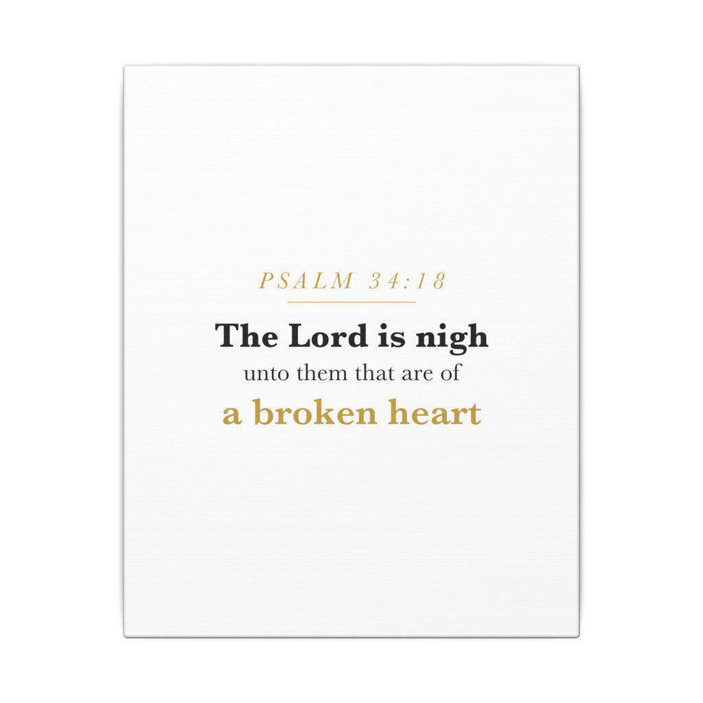 Psalm 34:18 — Near to the Brokenhearted