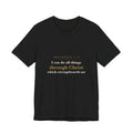 I Can Do All Things — Philippians 4:13 Scripture Tee