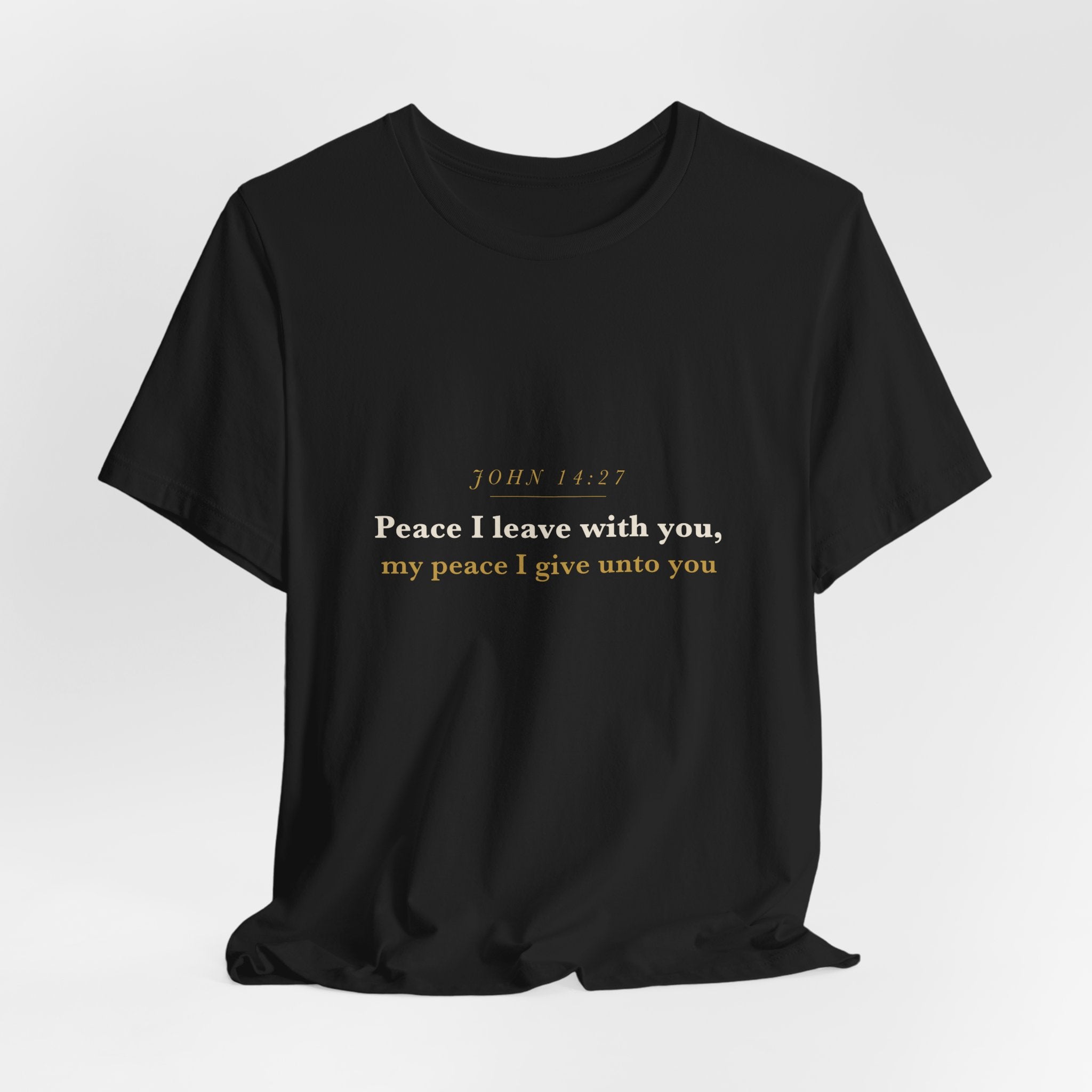 Peace I Leave With You — John 14:27 Scripture Tee