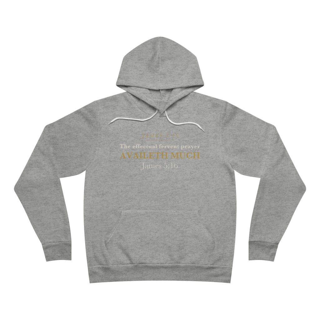 Effectual Fervent Prayer James 5:16 Prayer Warrior Intercessor Christian Hoodie