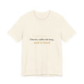 Charity Suffereth Long — 1 Corinthians 13:4 Scripture Tee · Light
